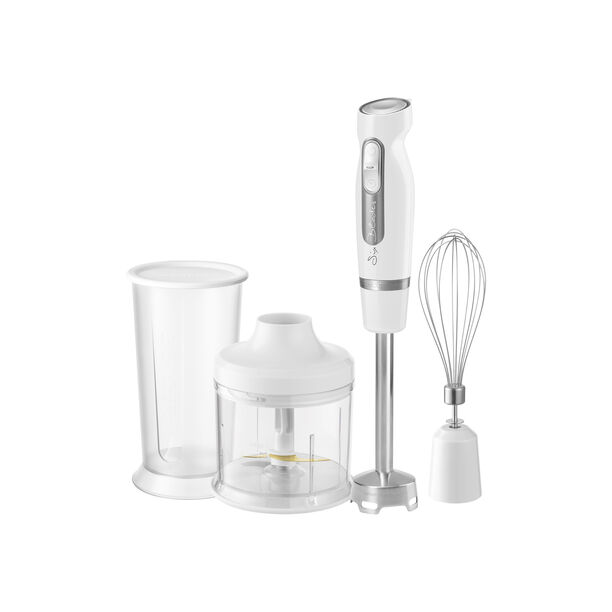 3 in1 Sencor stainless steel white 800W hand blender, 700ml image number 2