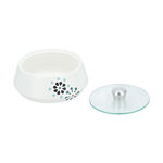 Dallaty white porcelain date bowl with lid 15.5*15.5*10 cm image number 2