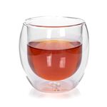 Arabic Coffee Cups Double Wall Glass 2 Pisces  image number 1