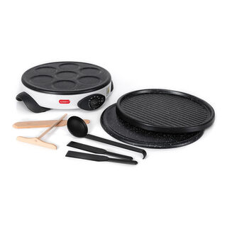 Alberto white/black 3 in 1 crepe maker, 1500W