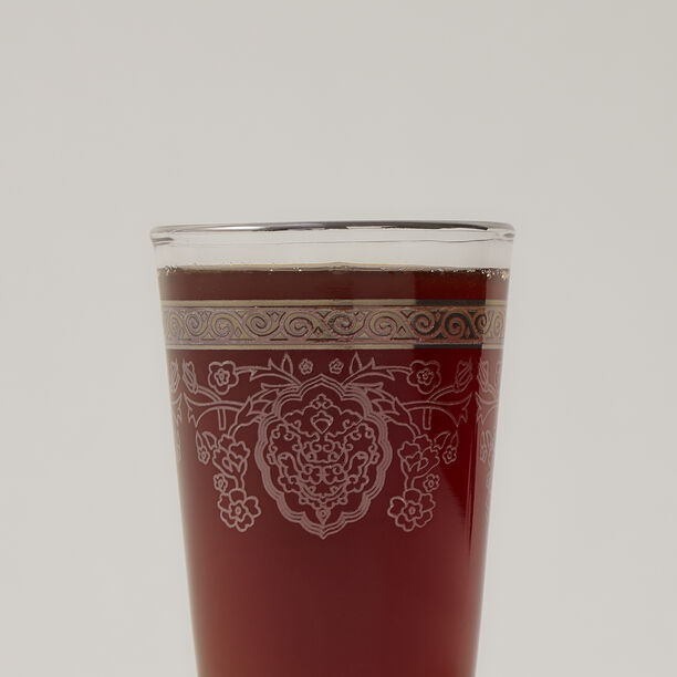 Moroccan Tea Glass Set Silver image number 2