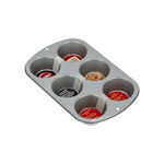 Recipe Right Jumbo Muffin Pan 6Cups image number 2