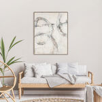 Homez wall art framed canvas wood, 120*150cm image number 1