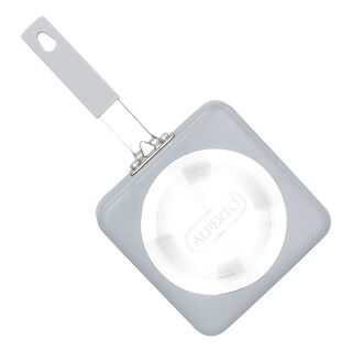 Alberto Square Frypan With Silicone Handle Non Stick   L:12*W:12cm 2.00Mm  