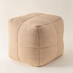 Woven pouf 40*40*40 cm image number 1