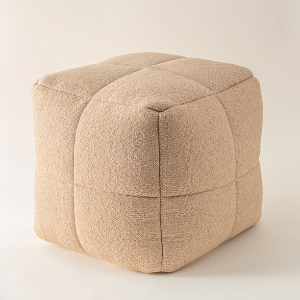 Woven pouf 40*40*40 cm image number 1