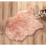 Cottage Faux Fur Powder Pink 80X150 Cm image number 1