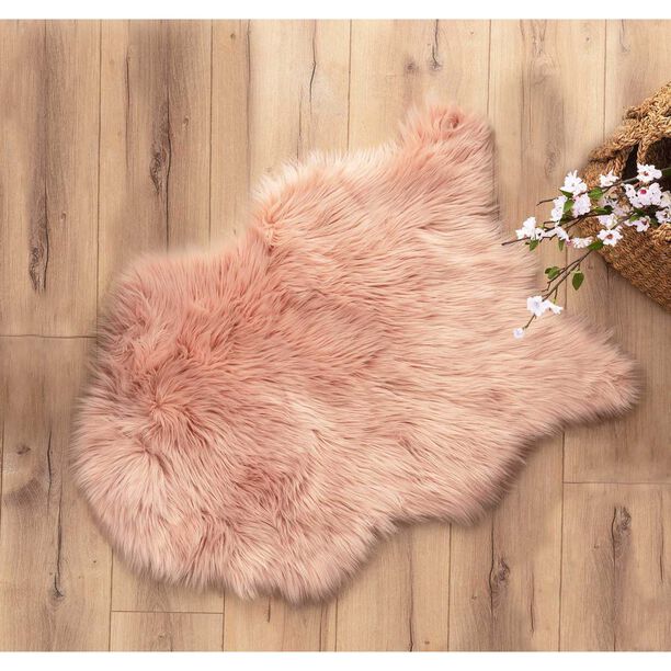Cottage Faux Fur Powder Pink 80X150 Cm image number 1