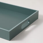 Dallaty Wood Rectangular Tray 50*35*6Cm, Green image number 2