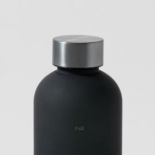 Dallaty Plastic Water Bottle 1L, Black