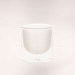 Rio porcelain 6pcs double glass coffee set image number 1