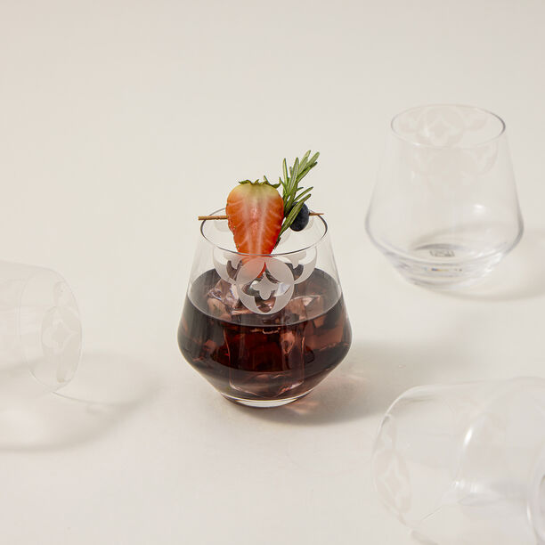 Waraq 4 Pieces Glass Dof Tumblers image number 0