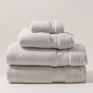 Boutique Blanche Micro Cotton Light Gray Face Towel 30*30 cm