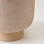 Designers made ceramic planter, beige 17.5*20.5cm image number 3