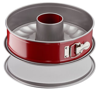 Tefal deli non stick bake springform 27cm, red