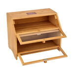 Bamboo Bread Bin 2 Layers image number 1