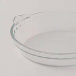 البرتو طبق فطيرة زجاج بروسليكات 0.65لتر image number 2