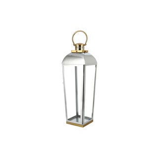 Lantern Gold And Silver 25.4 Cm X Ht:81 Cm