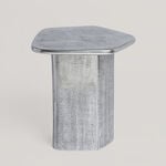 Homez Metal Side Table, Silver 48*46*52 Cm image number 0