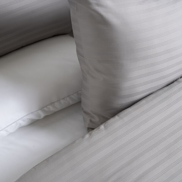 Ambra 3pcs cotton comforter set 250*260 cm, grey image number 2