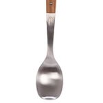 Alberto Stainless Steel Cooking Spoon Withe Wooden Handle image number 2