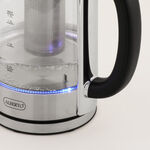 غلاية كهربائية زجاج 1.7 لتر، أسود image number 1