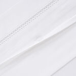 Boutique Blanche Ladder Lace Duvet Cover Set 100% Cotton 300Tc White 200*200 Cm image number 3
