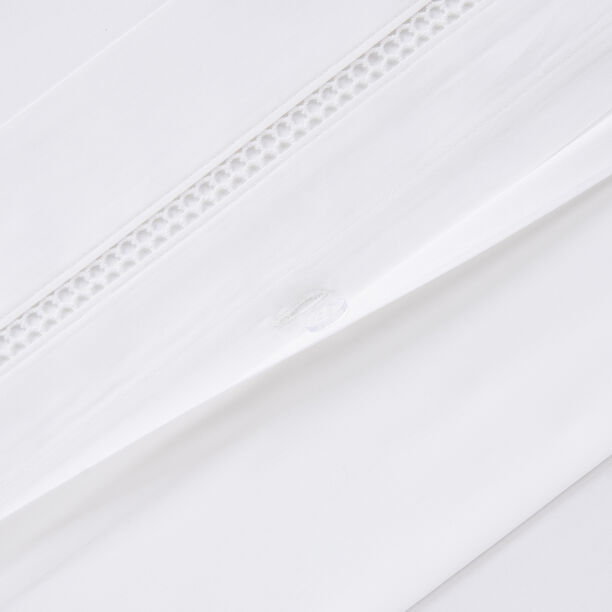 Boutique Blanche Ladder Lace Duvet Cover Set 100% Cotton 300Tc White 200*200 Cm image number 3
