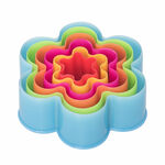 Plastic Cookie Cutters 5 Pieces Assorted Shapes image number 0