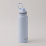 ألبرتو قارورة مياه رياضية مزدوجة الجدار من الستانلس ستيل، أزرق 1000مل image number 0