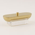 Dallaty steel and acrylic date bowl lusret collection image number 0