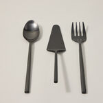 Abundance 3 Pcs Serving Set Matt Chrom Color image number 0