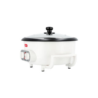 Alberto white stainless steel coffee roaster 750g, 60mins timer, 800W