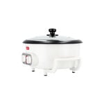 Alberto white stainless steel coffee roaster 750g, 60mins timer, 800W image number 3