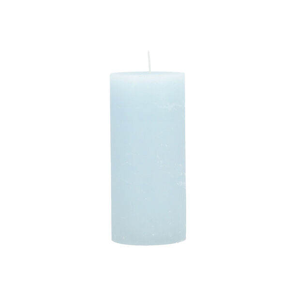 Pillar Candle Light Blue With 3% Fragrance 7*15cm image number 1