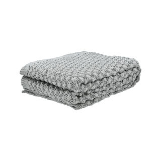 100% Cotton Knitted Throw