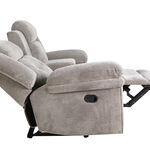 Recliner Armchair 2 Seater Ash  image number 6