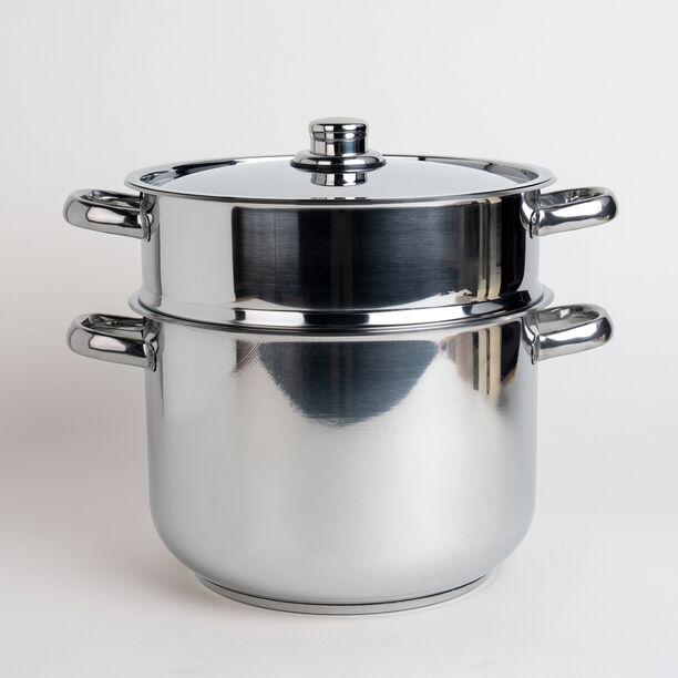 Stainless steel steam cook pot 26 cm image number 1