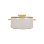 La Mesa Food Warmer 4L Matt Beige Body + Matt Gold image number 1