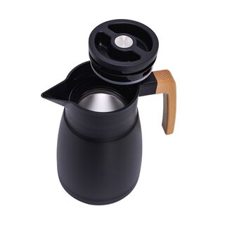 Coffee Jug Stainless Steel Black
