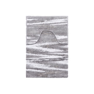 Light grey bathmat set 2 pcs