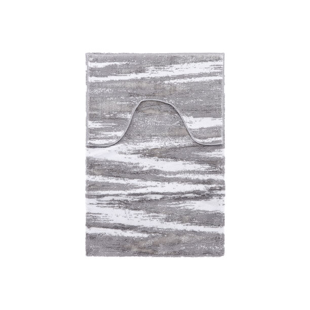 Light grey bathmat set 2 pcs image number 1