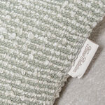 Cottage acrylic boucle woven cushion 45*45cm, green image number 1
