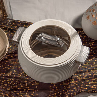 Alberto Food Warmer 4Lt white/silver