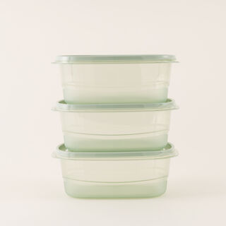 Alberto Food Container Set 3Pcs 2100Ml, Green