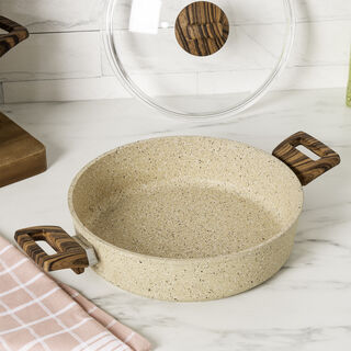 Alberto granite cookware set greystone 7 pcs