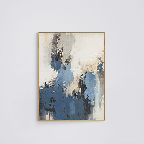 لوحة رسم يدوي تجريدي   90*120*3.2 سم image number 0