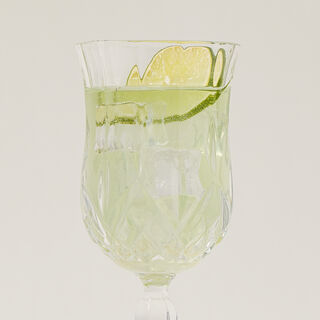 RCR transparent crystal goblets 6 pcs