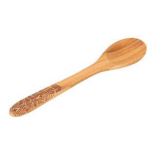 Bamboo Spoon With Carved Handle