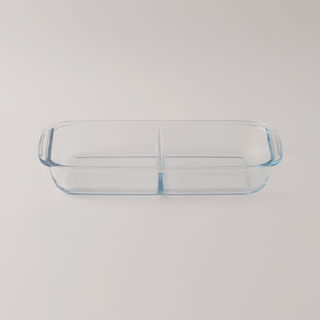 Alberto Borosilicate Glass Ectangular Baking Dish 2.2L